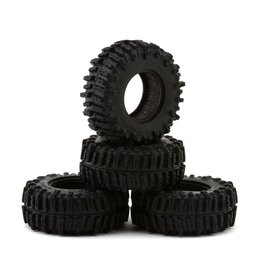 TREAL TRLX0055J1LSH  0.7" TRAILBURNER MUDVORTEX MICRO ROCK CRAWLER TIRES (4) (SCX30/ASCENT-32)