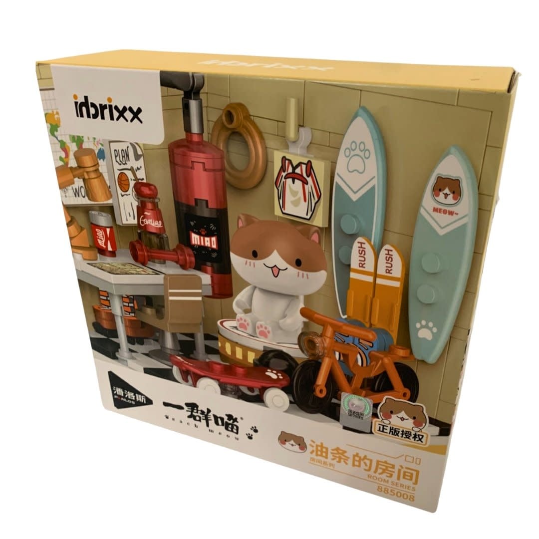 INBX85008 YOUTIAOS ROOM 238PCS CAT ROOM DISPLAY SET