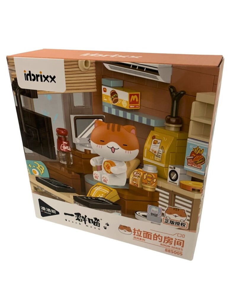 IMEX INBX85005 RAMENS ROOM 263PCS CAT ROOM DISPLAY SET