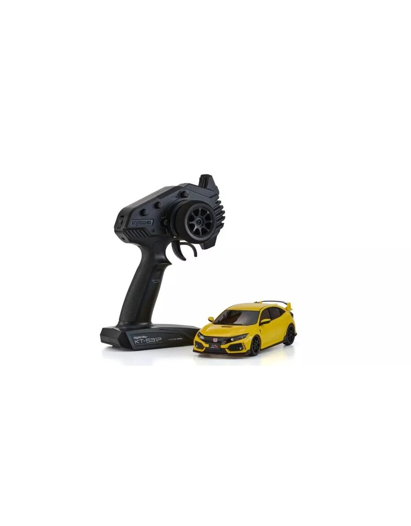 KYOSHO ***PRE-ORDER*** KYO32661 MINI-Z AWD HONDA CIVIC TYPE R SUNLIGHT YELLOW II