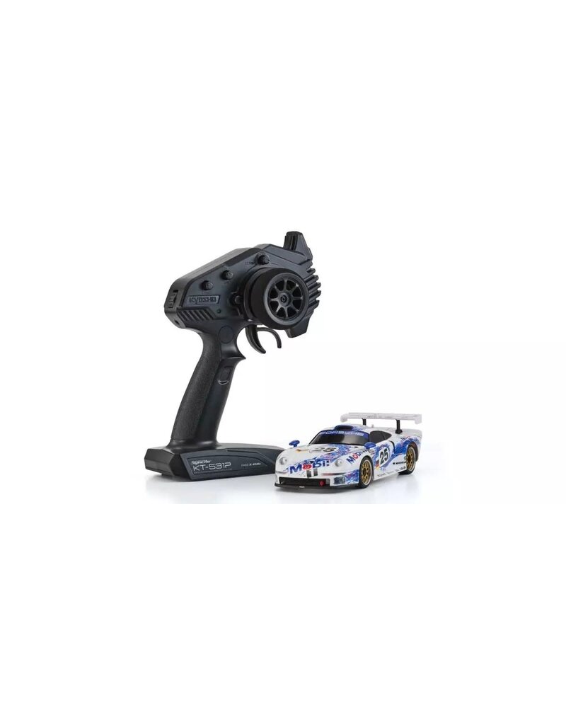 KYOSHO ***PRE-ORDER*** KYO32381ML MINI-Z RWD MR-04 READY SET PORSCHE 911 GT1 1996 #25