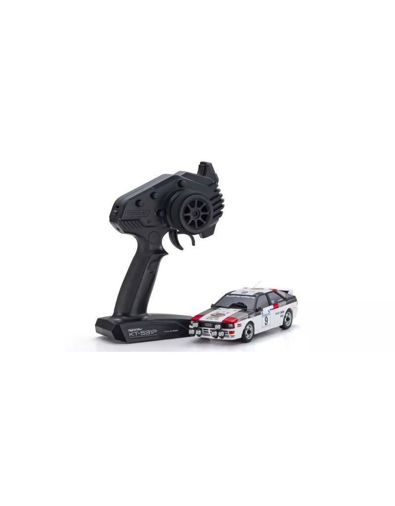 KYOSHO ***PRE-ORDER*** KYO32662AC MINI-Z AWD AUDI QUATTRO RALLY ACROPOLIS 1982 WINNING CAR #9