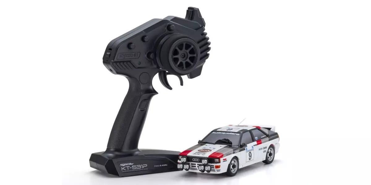 KYO32662AC MINI-Z AWD AUDI QUATTRO RALLY ACROPOLIS 1982 WINNING
