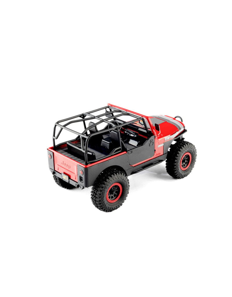 AXIAL ***PRE-ORDER*** AXI-3273T1 1/30 SCX30 JEEP CJ-7 RENEGADE 4X4 RTR BRUSHED ROCK CRAWLER (BATTERY & CHARGER INCLUDED), GENRIGHT, RED