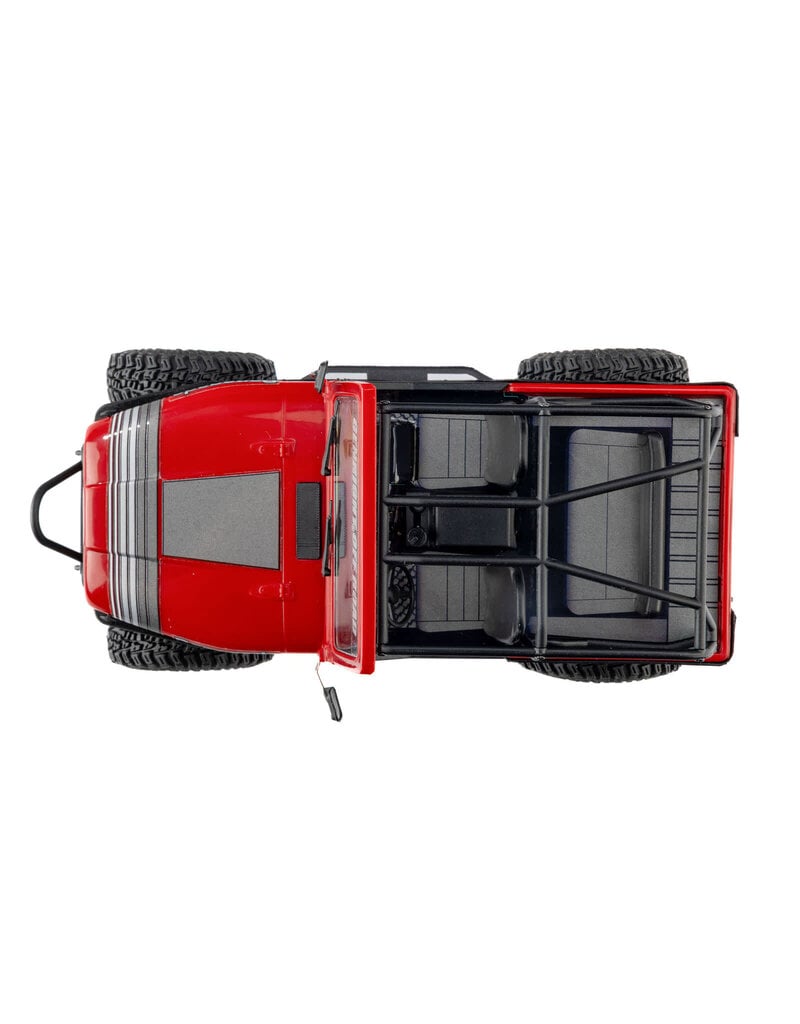 AXIAL ***PRE-ORDER*** AXI-3273T1 1/30 SCX30 JEEP CJ-7 RENEGADE 4X4 RTR BRUSHED ROCK CRAWLER (BATTERY & CHARGER INCLUDED), GENRIGHT, RED