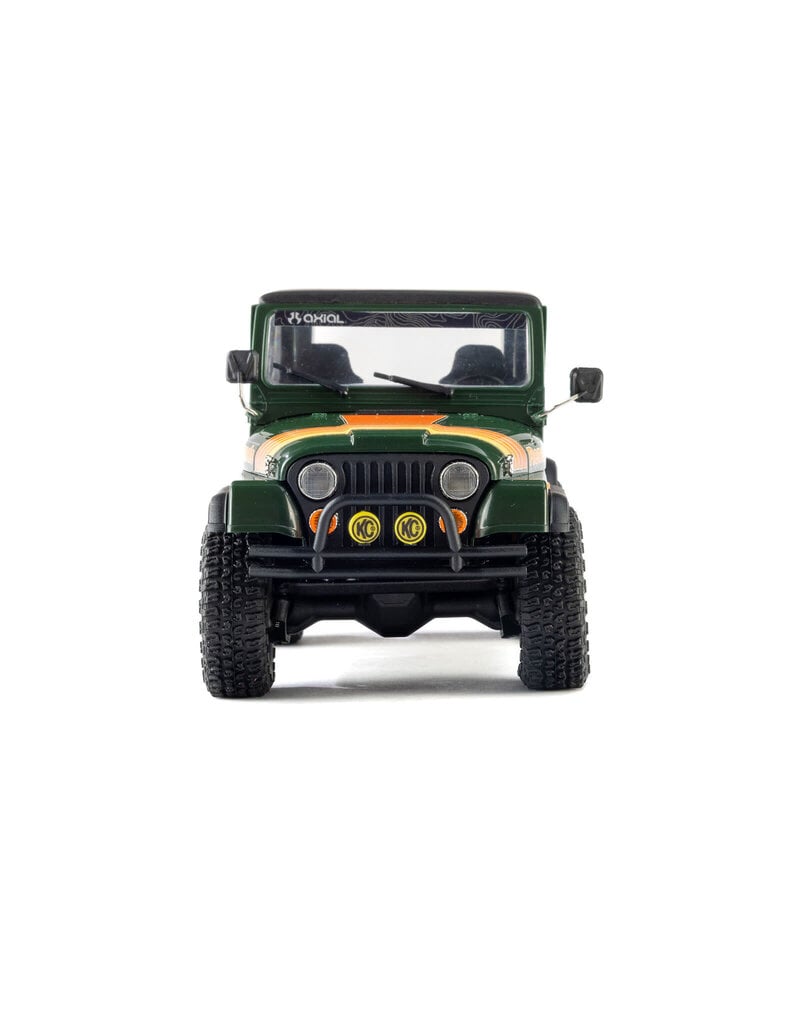 AXIAL ***PRE-ORDER*** AXI-3273T2  1/30 SCX30 JEEP CJ-7 RENEGADE 4X4 RTR BRUSHED ROCK CRAWLER (BATTERY & CHARGER INCLUDED), GREEN