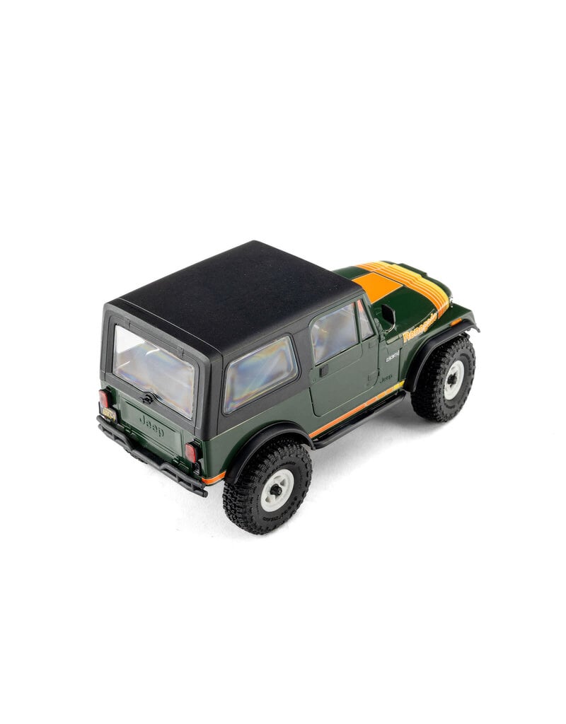 AXIAL ***PRE-ORDER*** AXI-3273T2  1/30 SCX30 JEEP CJ-7 RENEGADE 4X4 RTR BRUSHED ROCK CRAWLER (BATTERY & CHARGER INCLUDED), GREEN