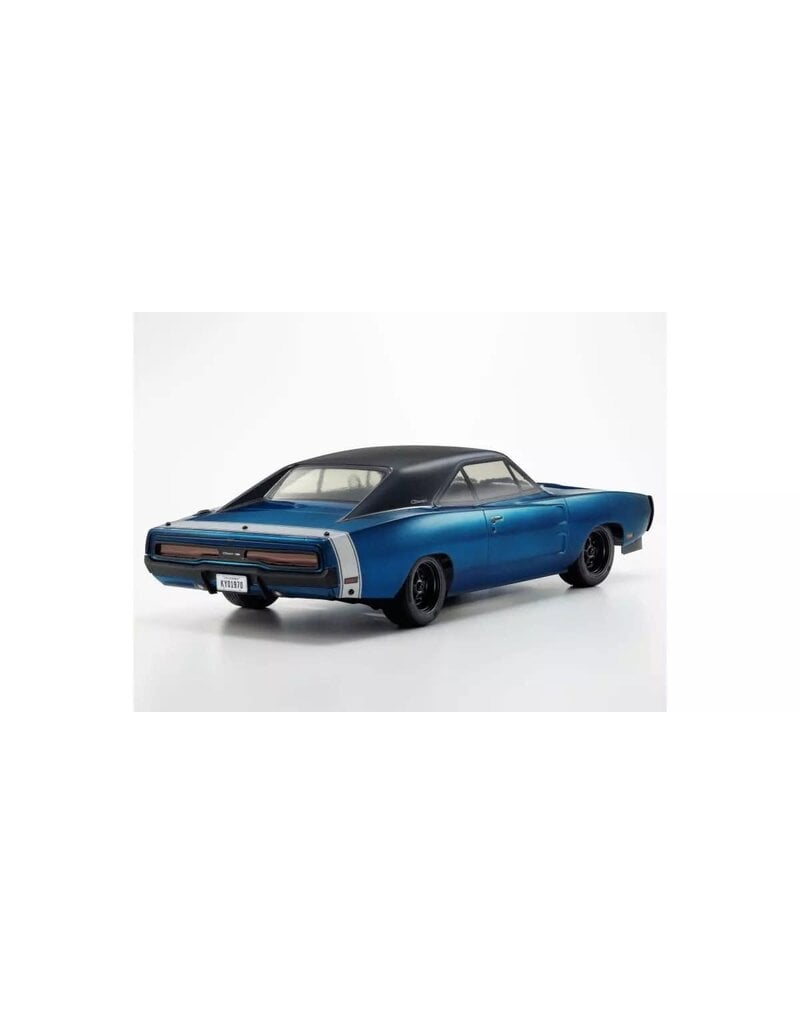 KYOSHO ***PRE-ORDER*** KYO34475T1 1/10 EP 4WD FAZER MK2 FZ02L READY SET 1970 DODGE CHARGER TUNED VERSION BLUE