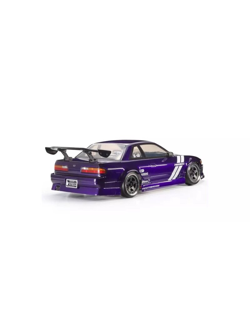 KYOSHO ***PRE-ORDER*** KYO34503T1 1/10 EP 2WD FAZER D2 FZD2 SERIES READY SET NISSAN SILVIA S13 TUNED VERSION PURPLE