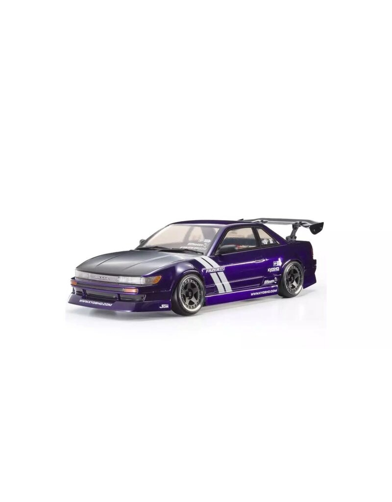 KYOSHO ***PRE-ORDER*** KYO34503T1 1/10 EP 2WD FAZER D2 FZD2 SERIES READY SET NISSAN SILVIA S13 TUNED VERSION PURPLE