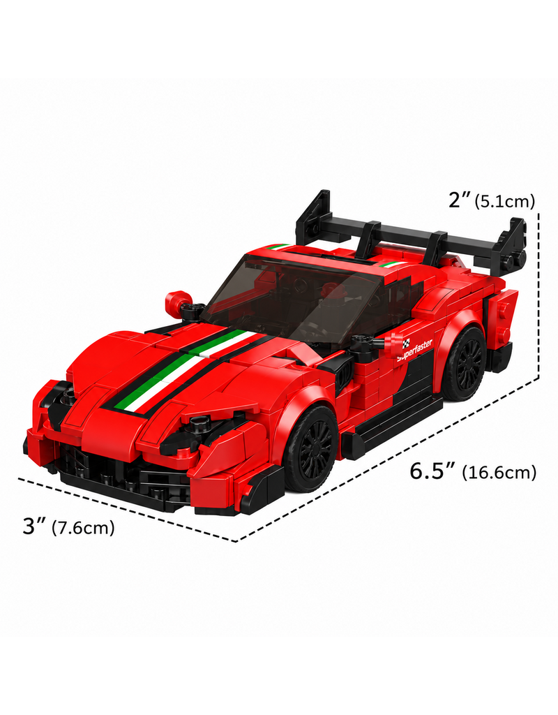 IMEX IMX MDK27079 F8 1Z SUPERCAR BUILDING SET