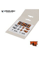 VANQUISH VPS10558 S8I 100MM FOX SHOCK SET