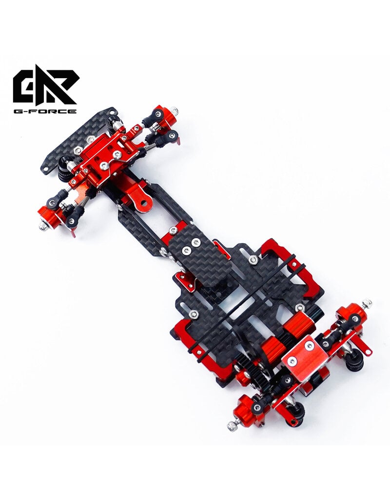 G-FORCE GF-TT24 TT24 1/24 FULL CNC ALUMINUM DRIFT CHASSIS KIT