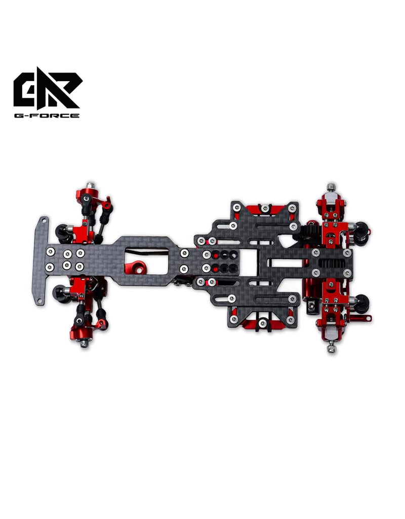 G-FORCE GF-TT24 TT24 1/24 FULL CNC ALUMINUM DRIFT CHASSIS KIT