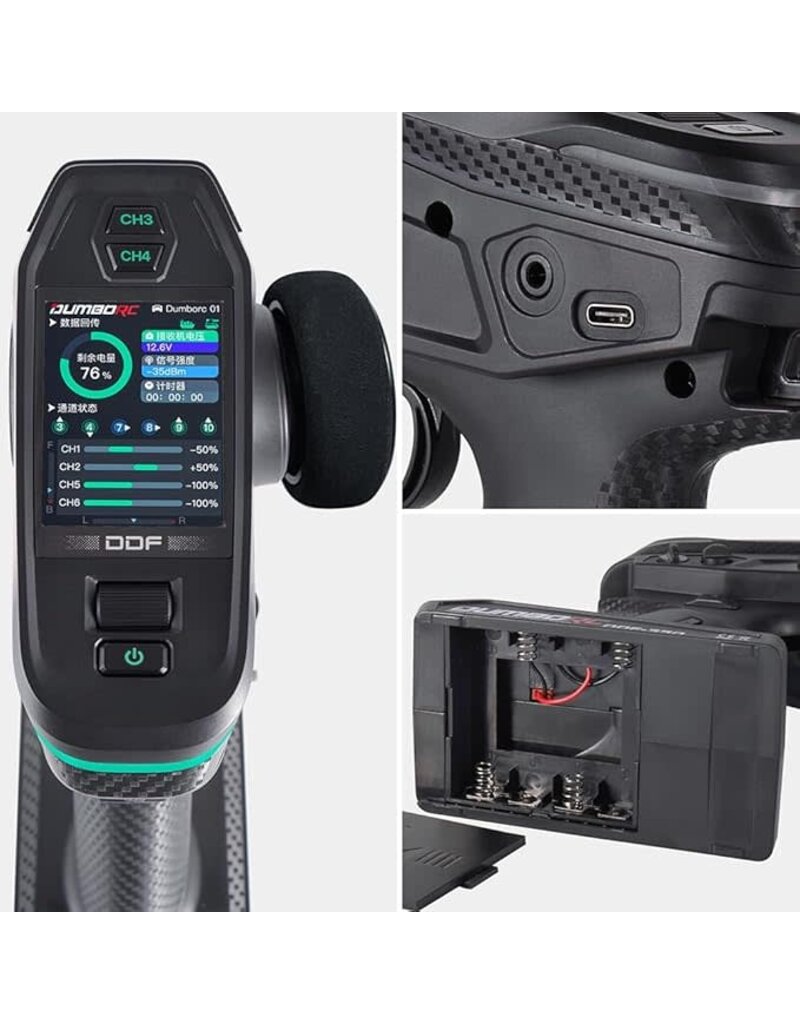 DUMBORC DDF-350 DDF-350 SURFACE RADIO W/ X10F RECEIVER