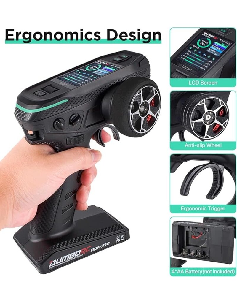 DUMBORC DDF-350 DDF-350 SURFACE RADIO W/ X10F RECEIVER