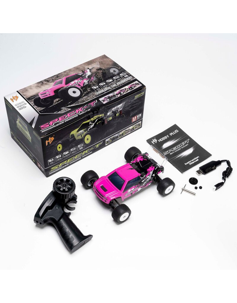 HOBBYPLUS HBP2410310-MAG SPECK-T 1/24 BRUSHLESS TRUGGY RTR MAGENTA