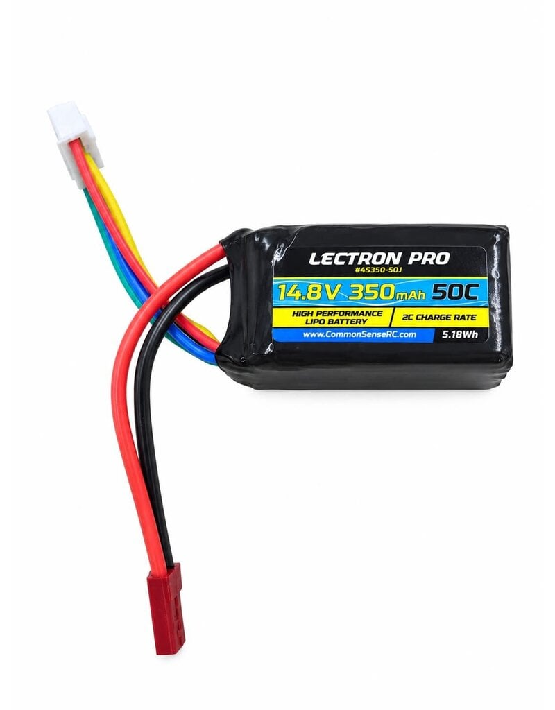 LECTRON PRO LECTRON PRO 4S LIPO 14.8V 350MAH 50C BATTERY: JST