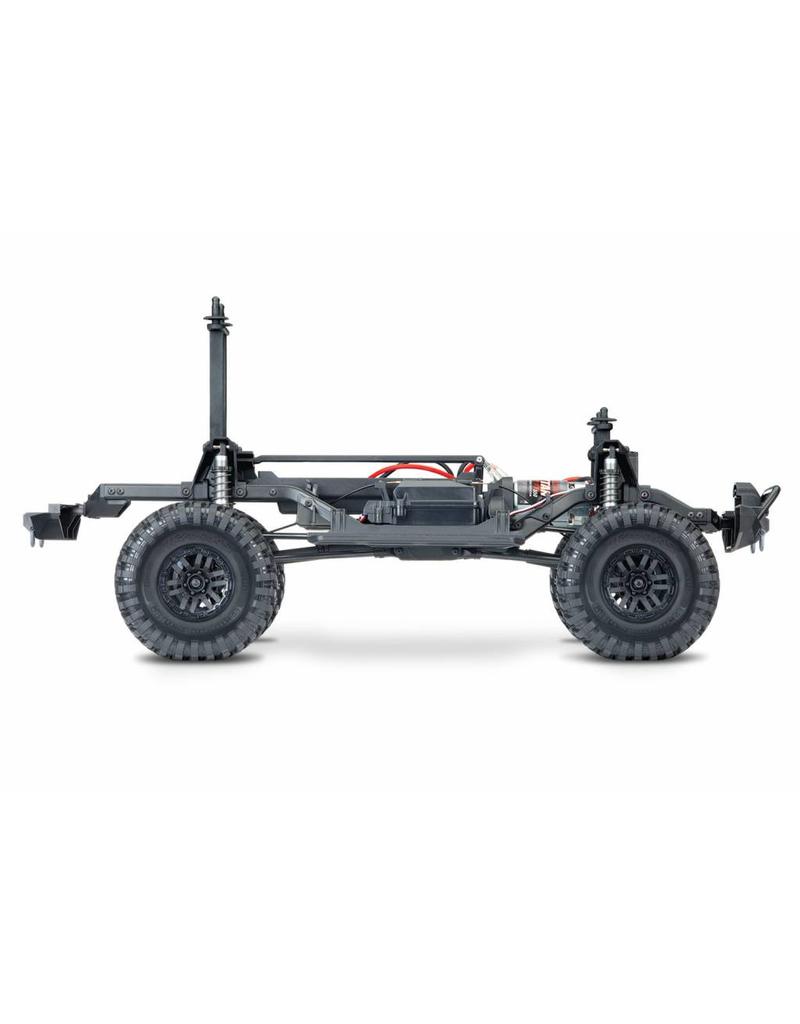 TRAXXAS TRA82056-4_RED TRX-4 SCALE AND TRAIL CRAWLER WITH LAND ROVER® DEFENDER® BODY:  4WD ELECTRIC TRAIL TRUCK WITH TQI TRAXXAS LINK ENABLED 2.4GHZ RADIO SYSTEM