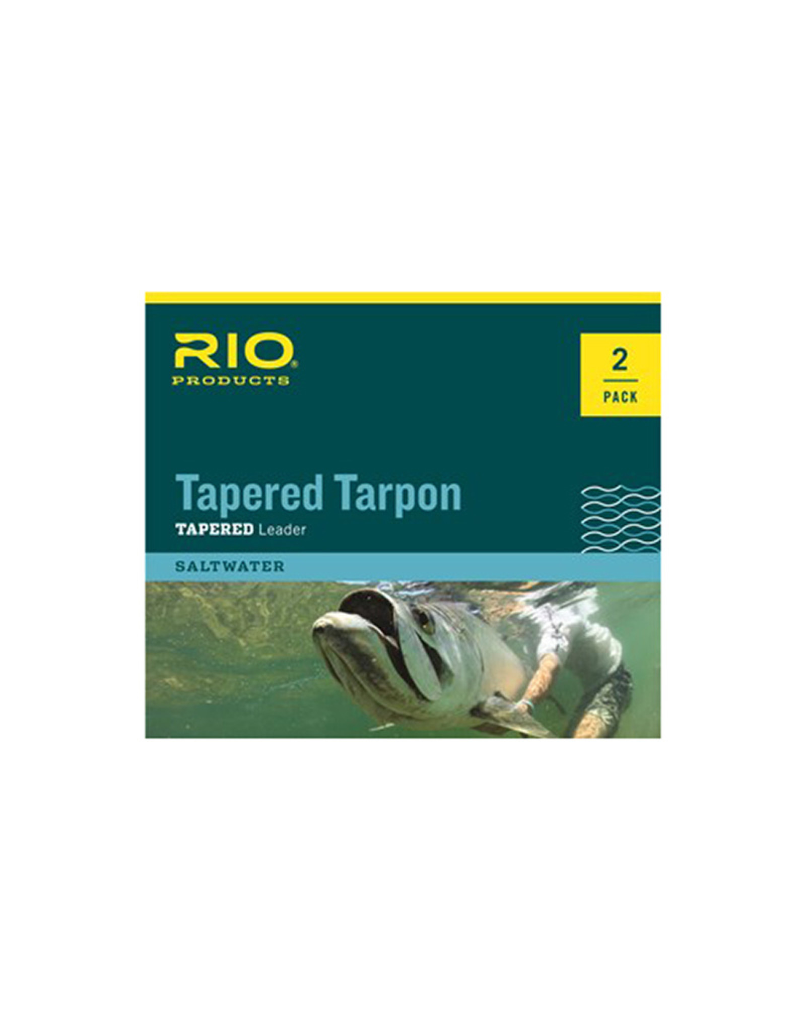 RIO Products Tapered Tarpon 12ft Leader: 2 Pack