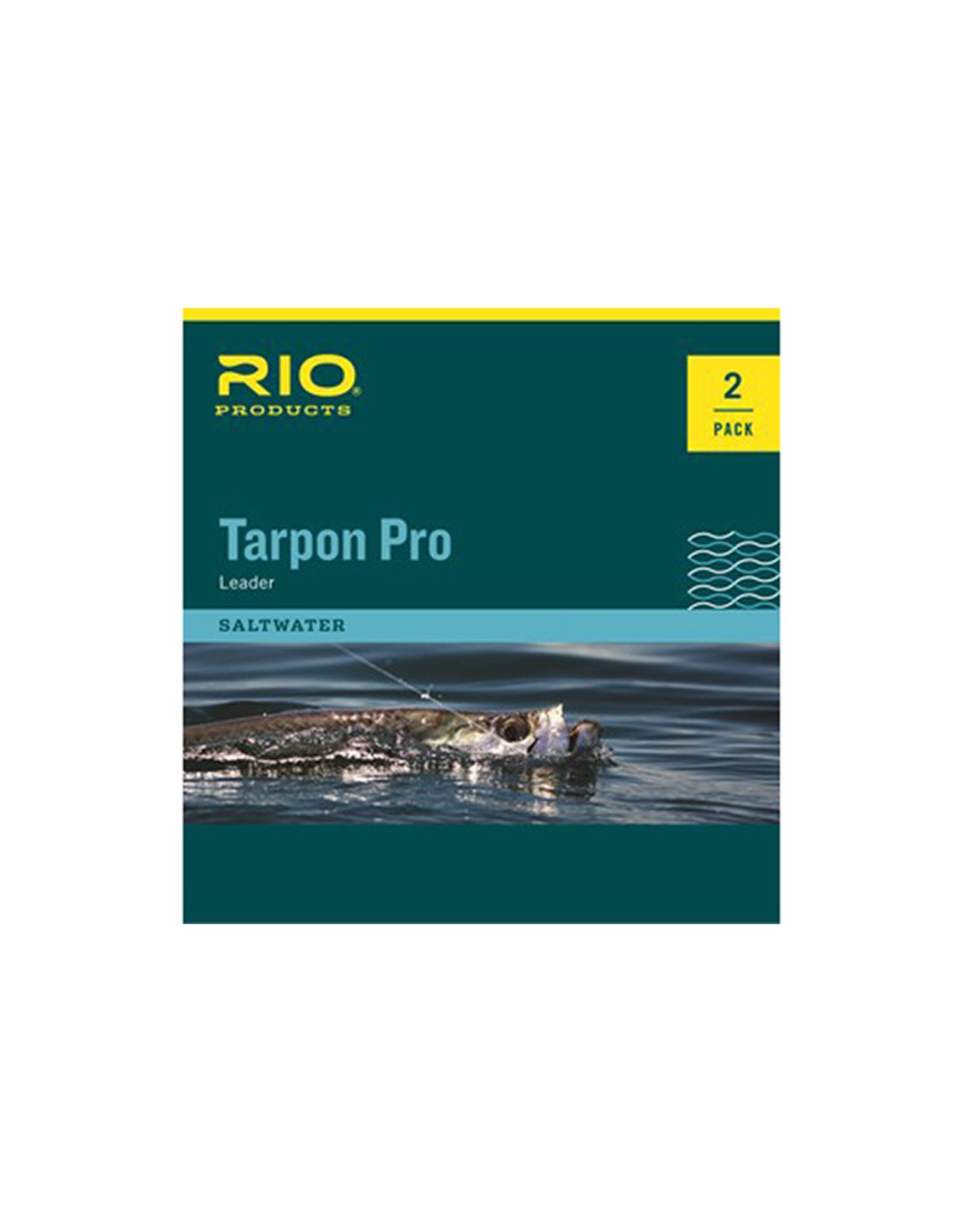 RIO Products Tarpon Pro 40lb Class 10ft Tapered Leader: 2 Pack