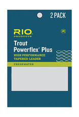 RIO Products Powerflex Plus 9ft Leader: 2 Pack