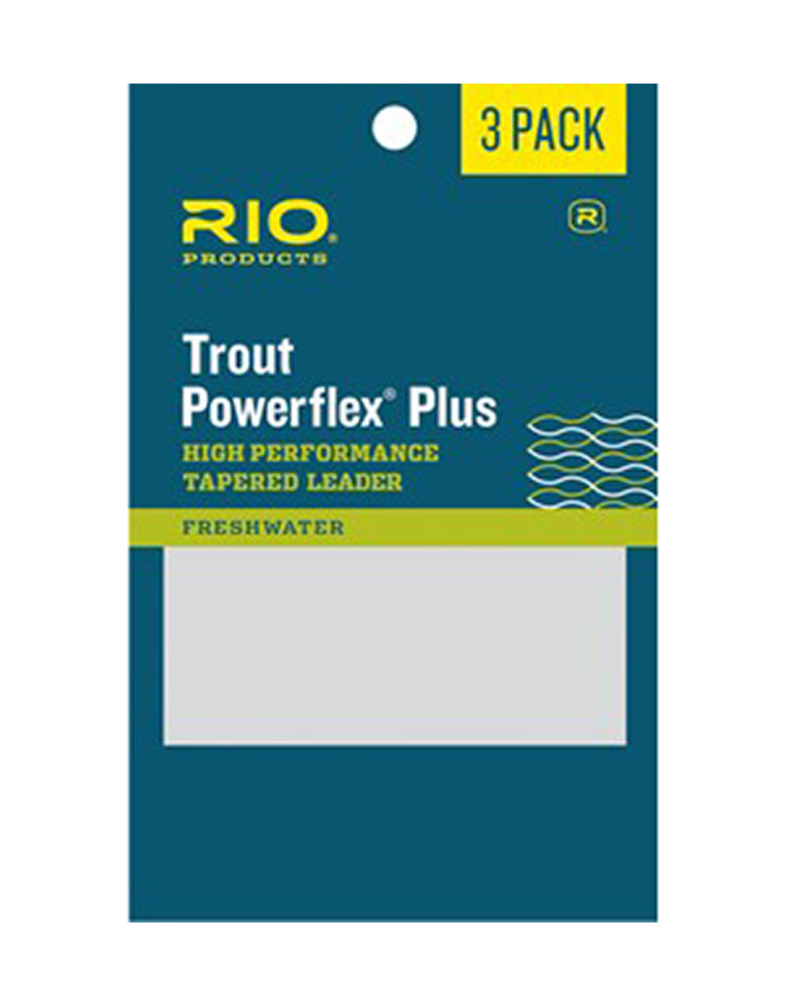 RIO Products Powerflex Plus 9ft Leader: 3 Pack