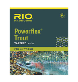 RIO Products Powerflex Trout 7.5ft Leader: 3 Pack