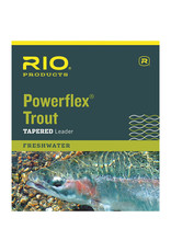 RIO Products Powerflex Trout 12ft Leader: 3 Pack