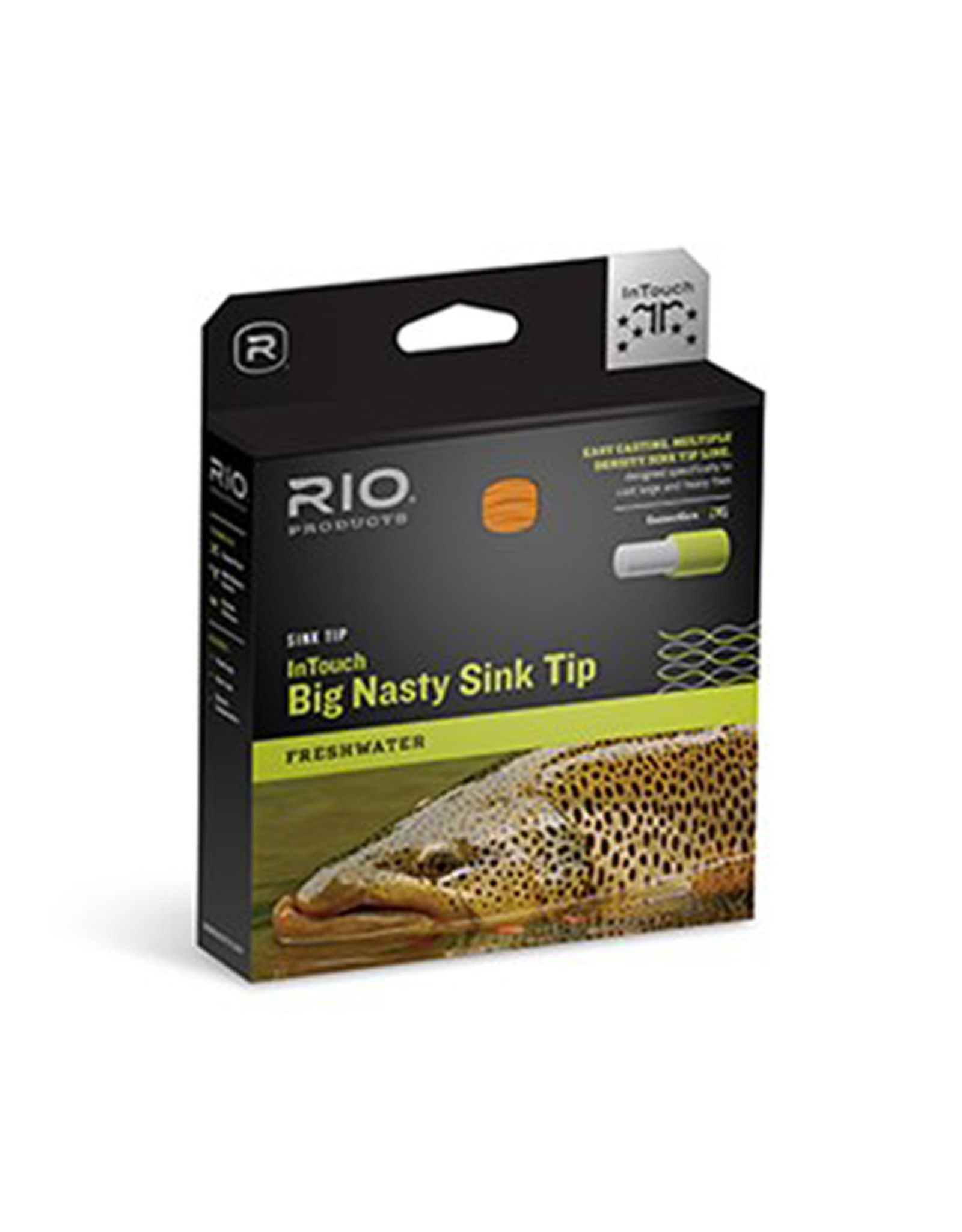  RIO Products Fly Line Intouch Sinktip 24' DC 250gr Black/Hot  Orange : Sports & Outdoors