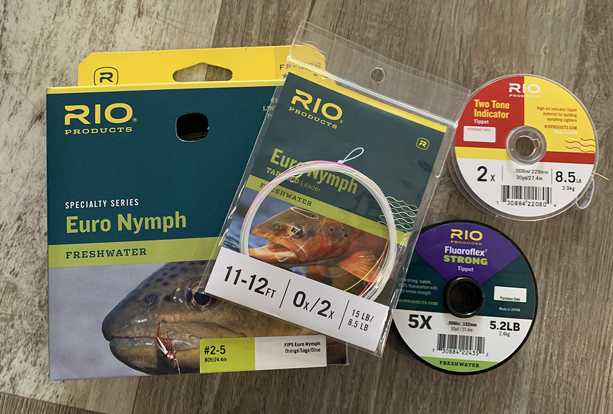 RIO® Euro Nymph Leader, RIO Leaders - Fly and Flies