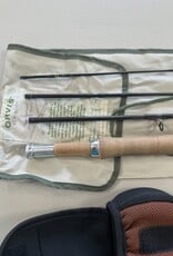 Used Superfine Orvis Rod 763-4pc and Access Reel