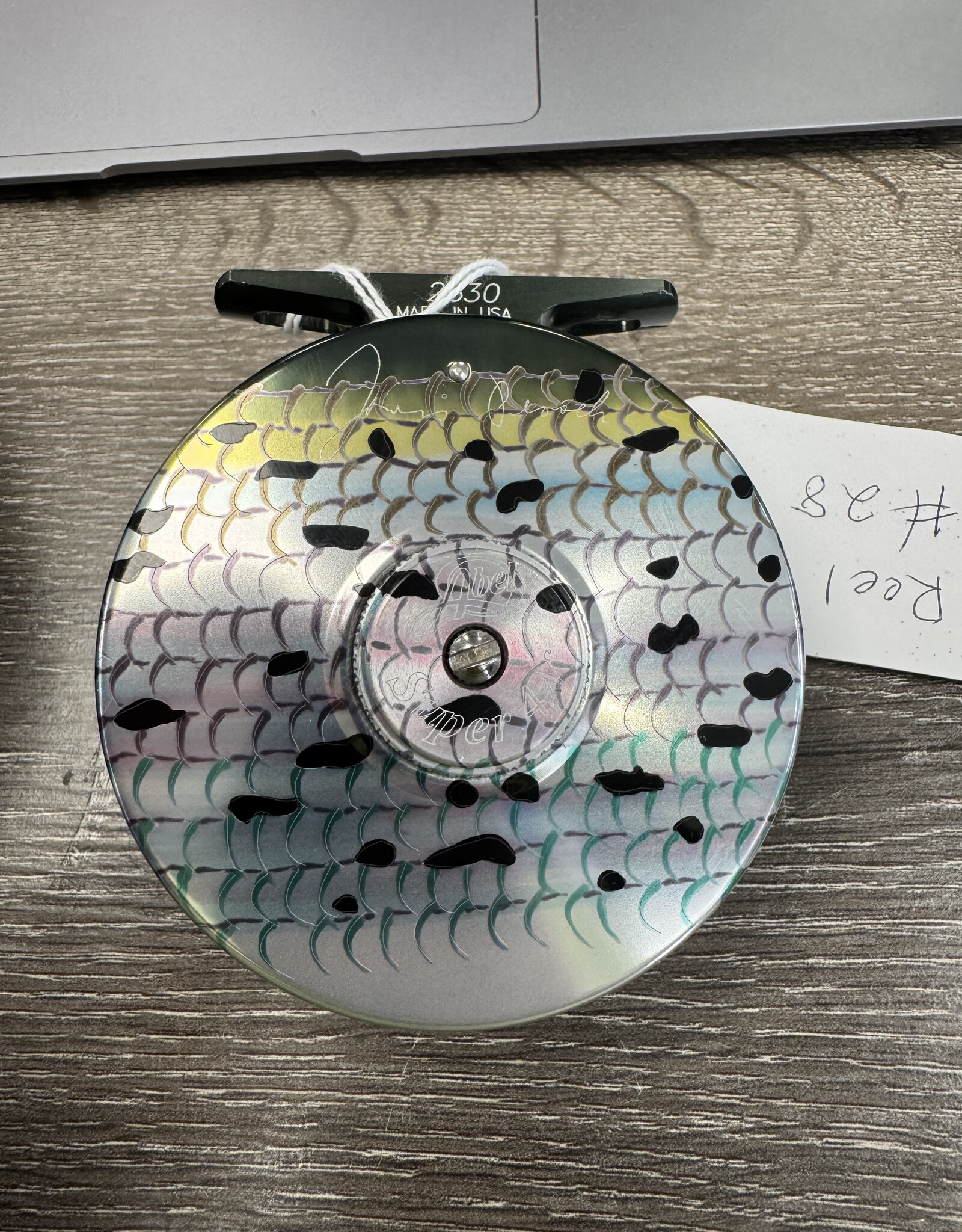 Used Abel Super 4N Limited edition James Prosek Scales