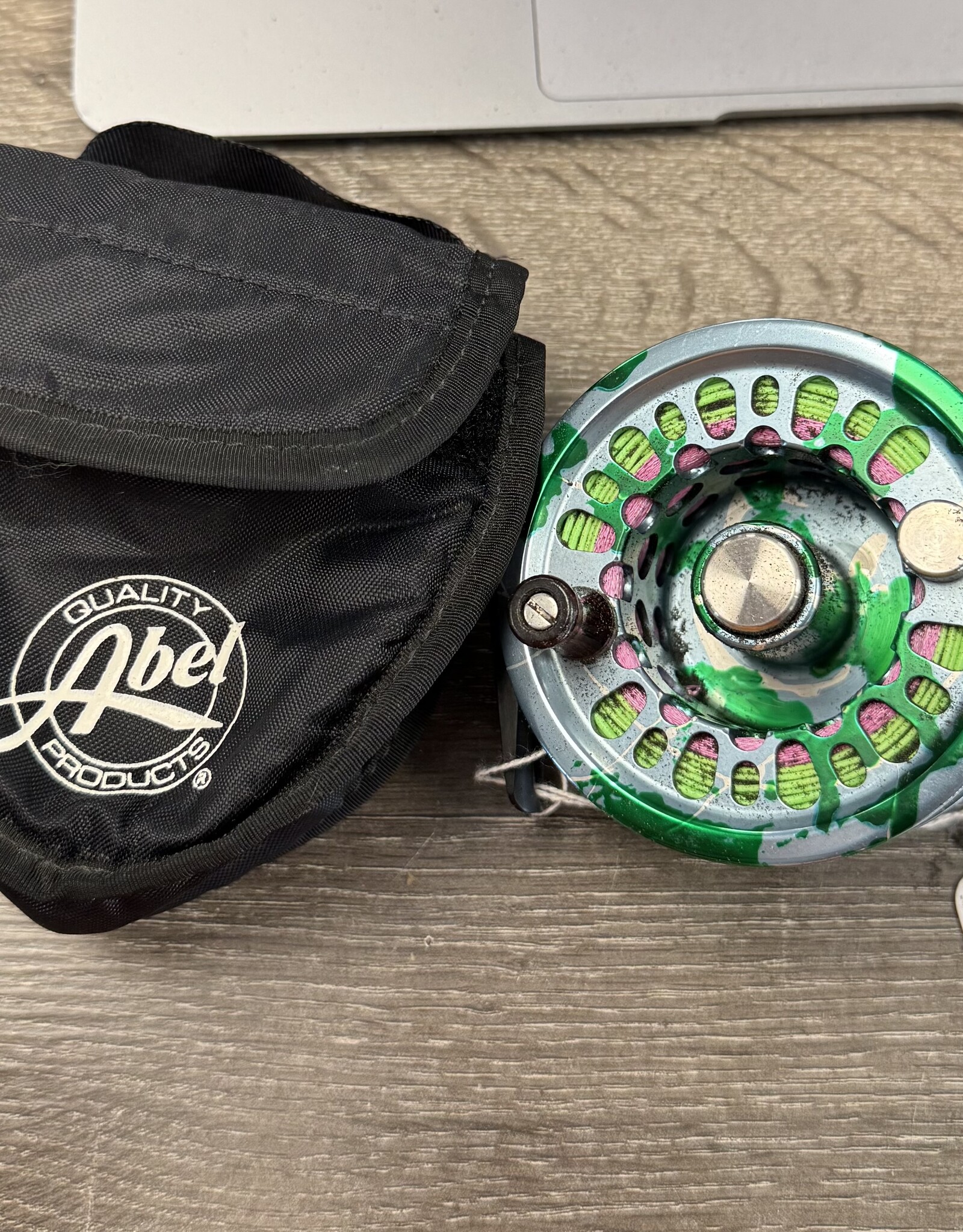 Used Abel Super 5  Blue Green Splash
