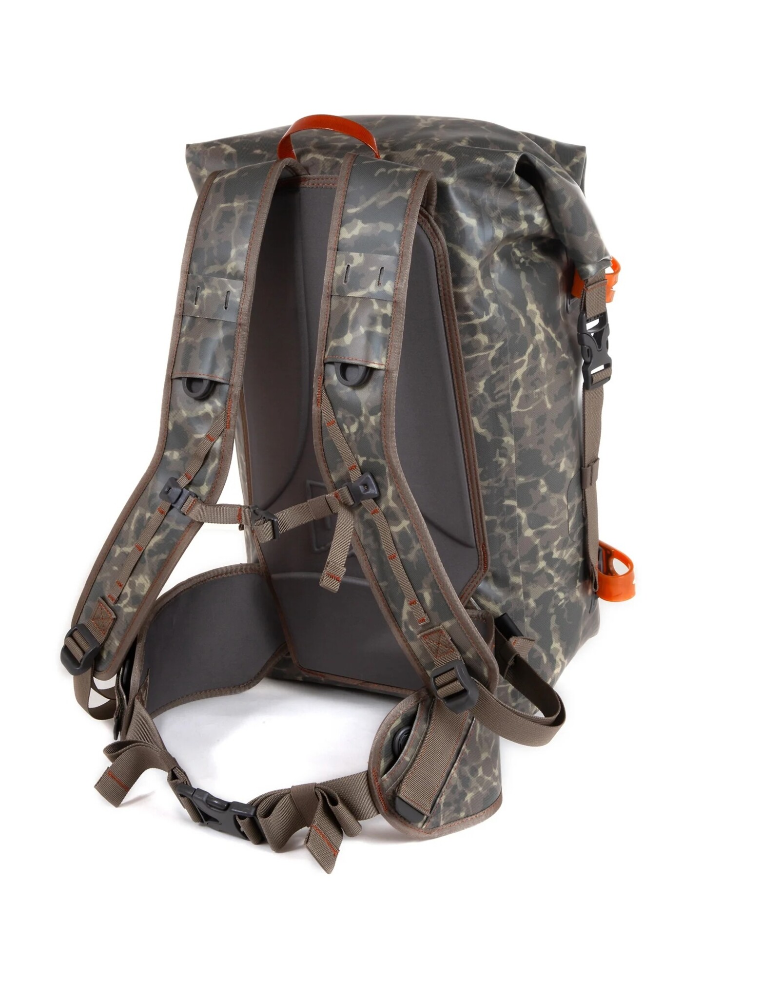 Fishpond Wind River Roll-Top Backpack- Eco Shadowcast Camo