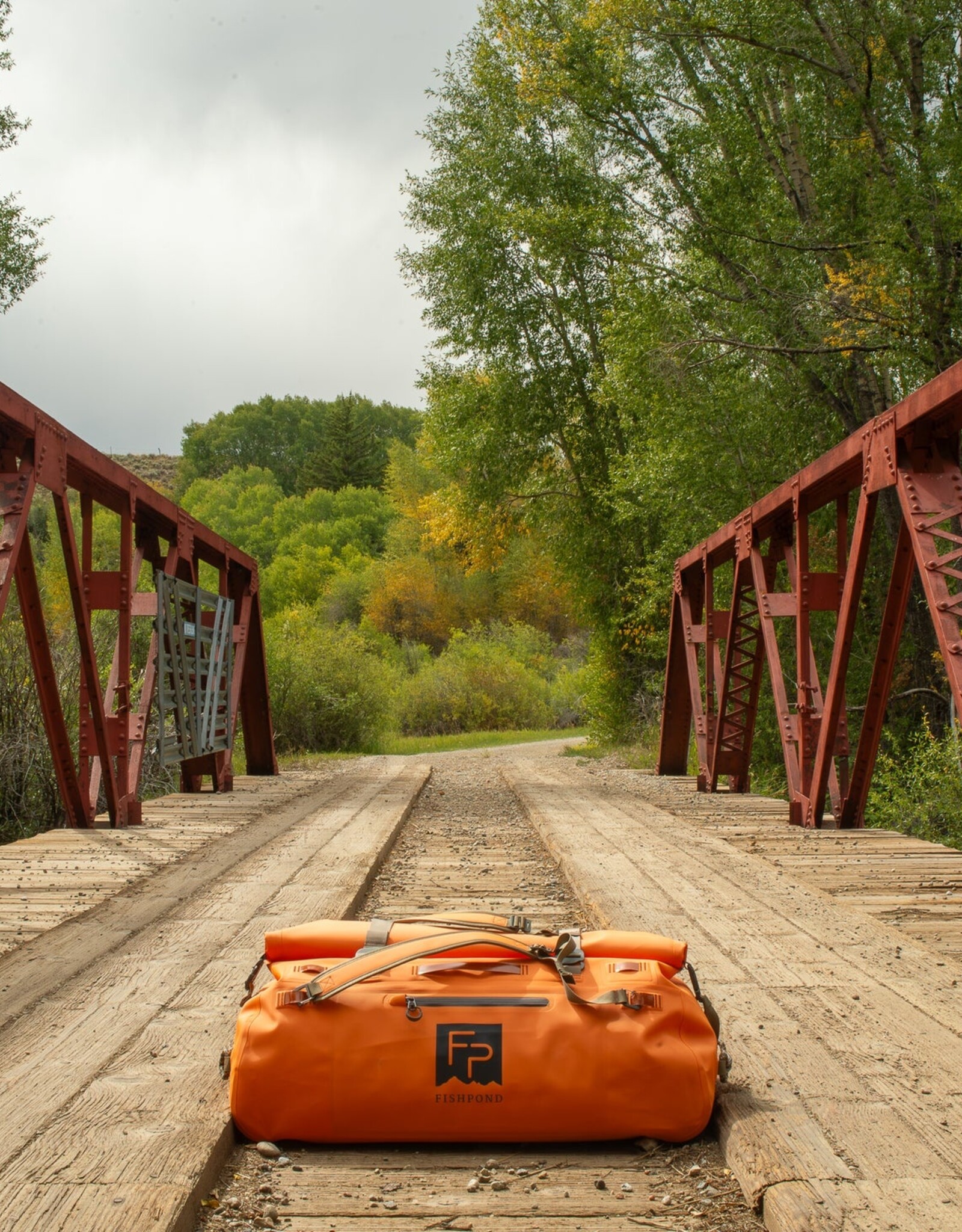 Fishpond Thunderhead Roll-Top Duffel Orange Large