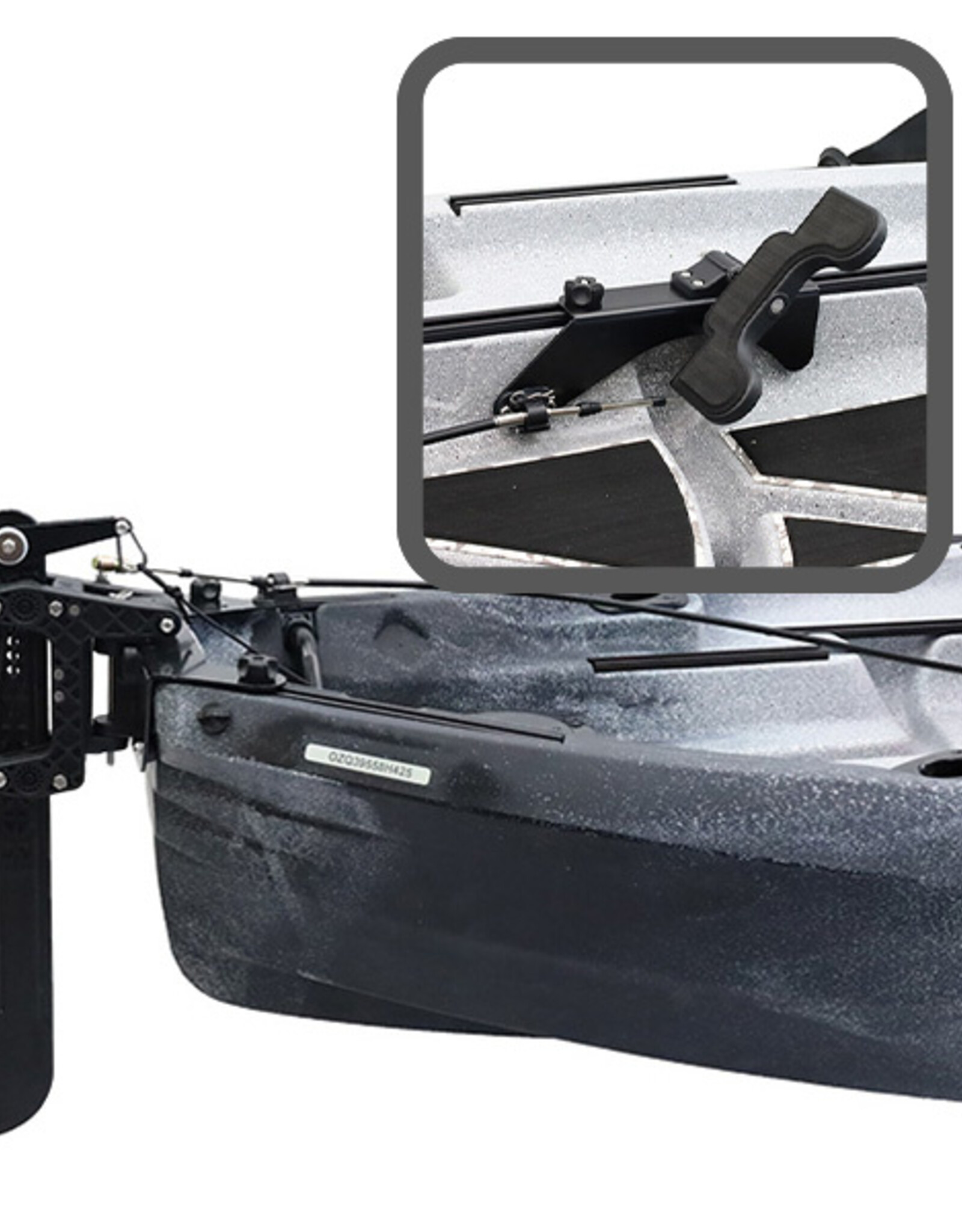 NuCanoe QC Rudder System - FOOT Steer