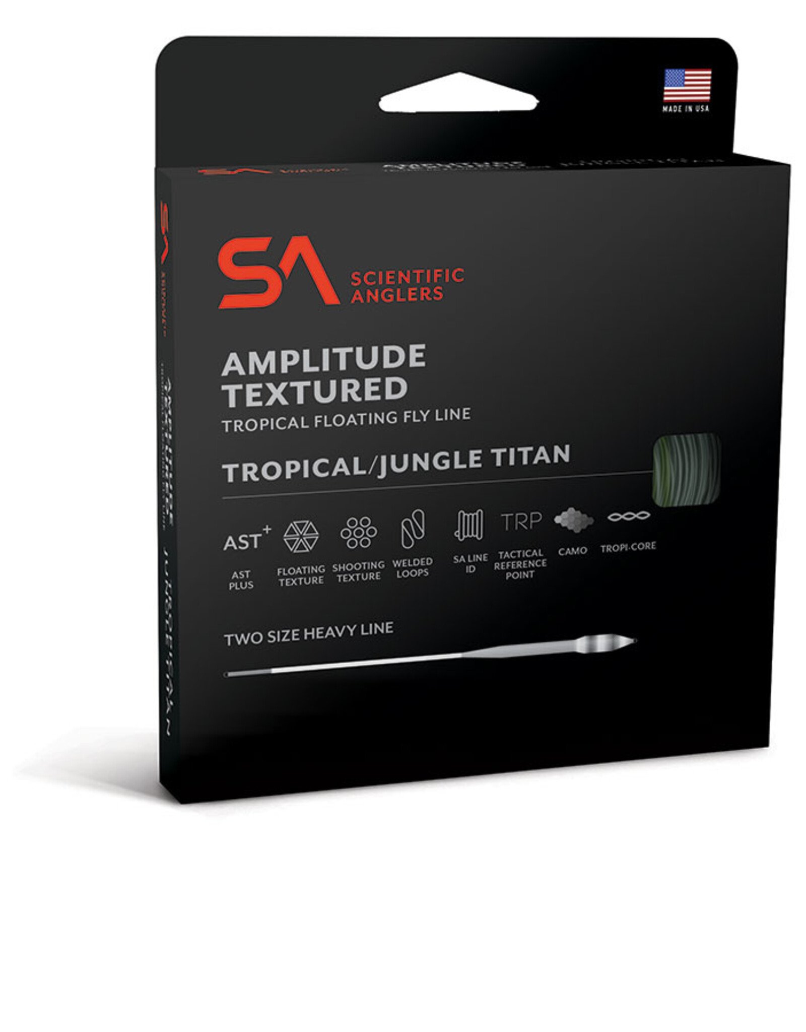 Scientific Anglers Amplitude Textured: Tropical/Jungle Titan