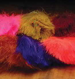 Hareline Dubbin Marabou Strung Blood Quills