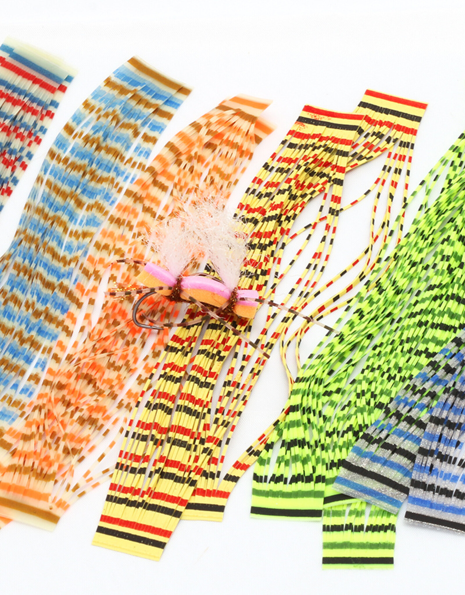 Hareline Dubbin Triple Barred Heavy Duty Silicone Legs