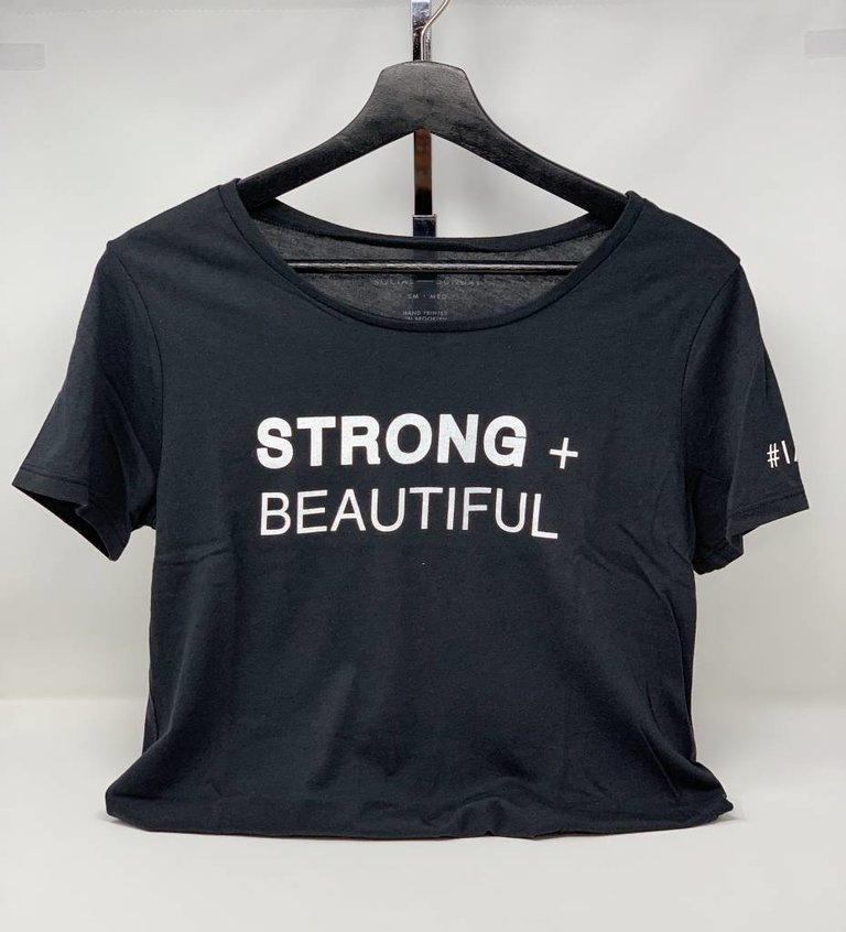 Strong + Beautiful Strong + Beautiful Tee Black