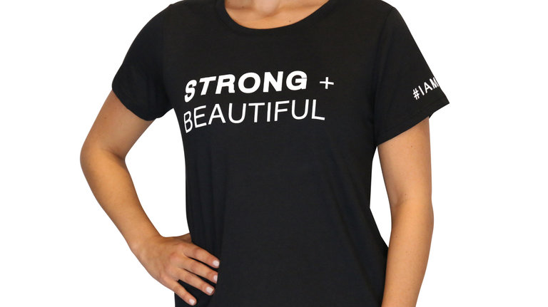 Strong + Beautiful Strong + Beautiful Tee Black