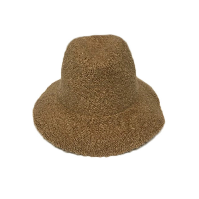 Shihreen Fedora Nobby Wool hat 19S-0832 Camel