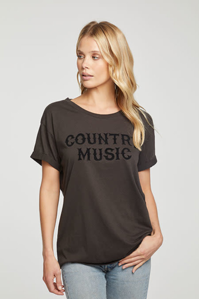 Chaser Country Music Recycled Vintage Crew H21