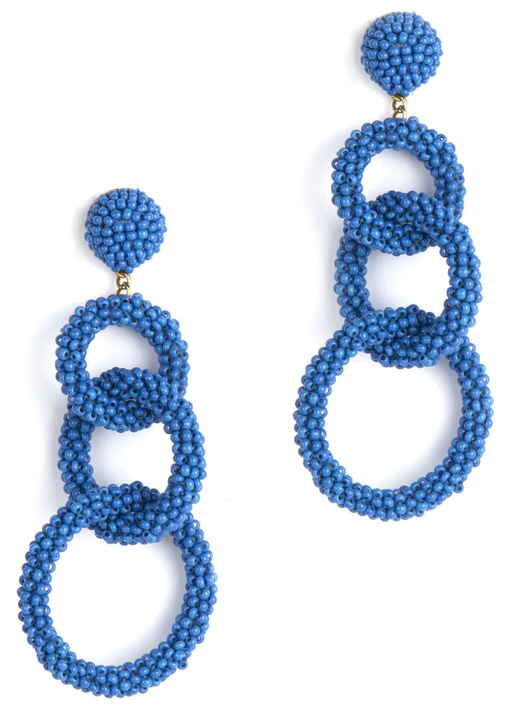 Deepa Gurnani Ember Earrings ER4241 Blue