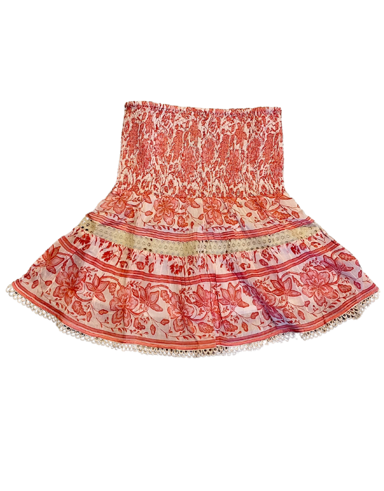 Bell Mandy Skirt Pink Floral 6 S22