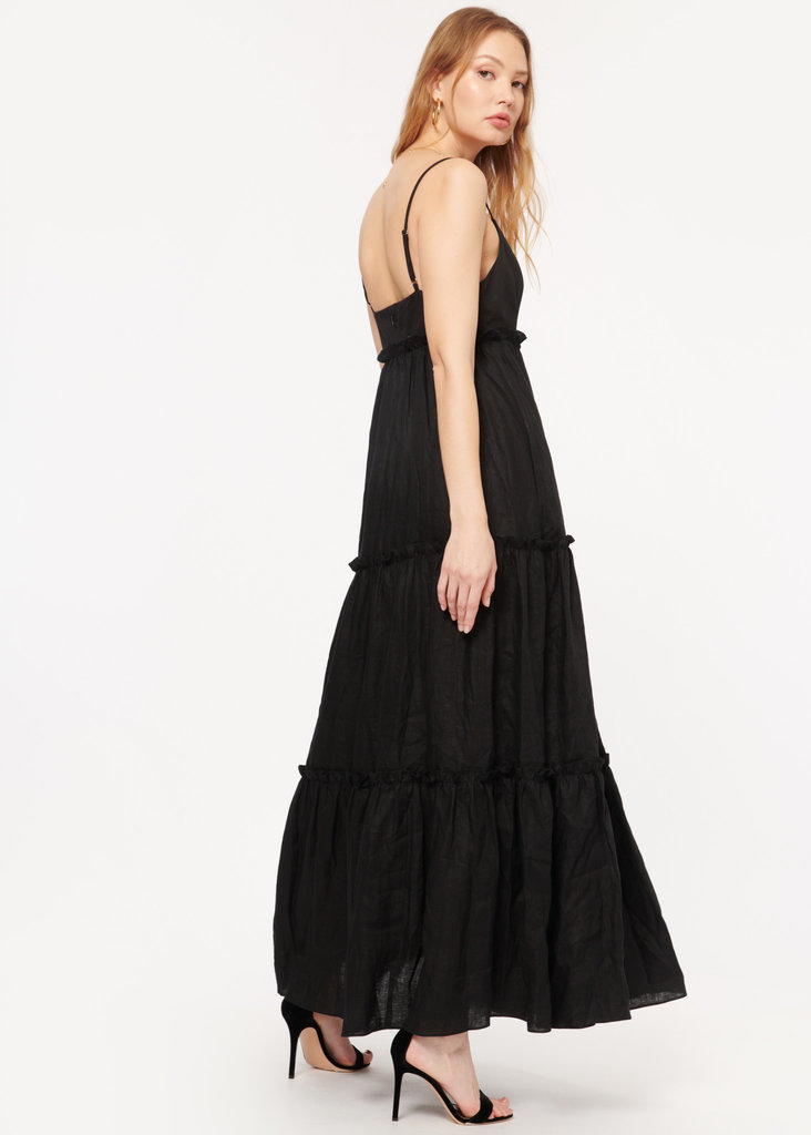 CAMI NYC Genevieve Dress Black Su22