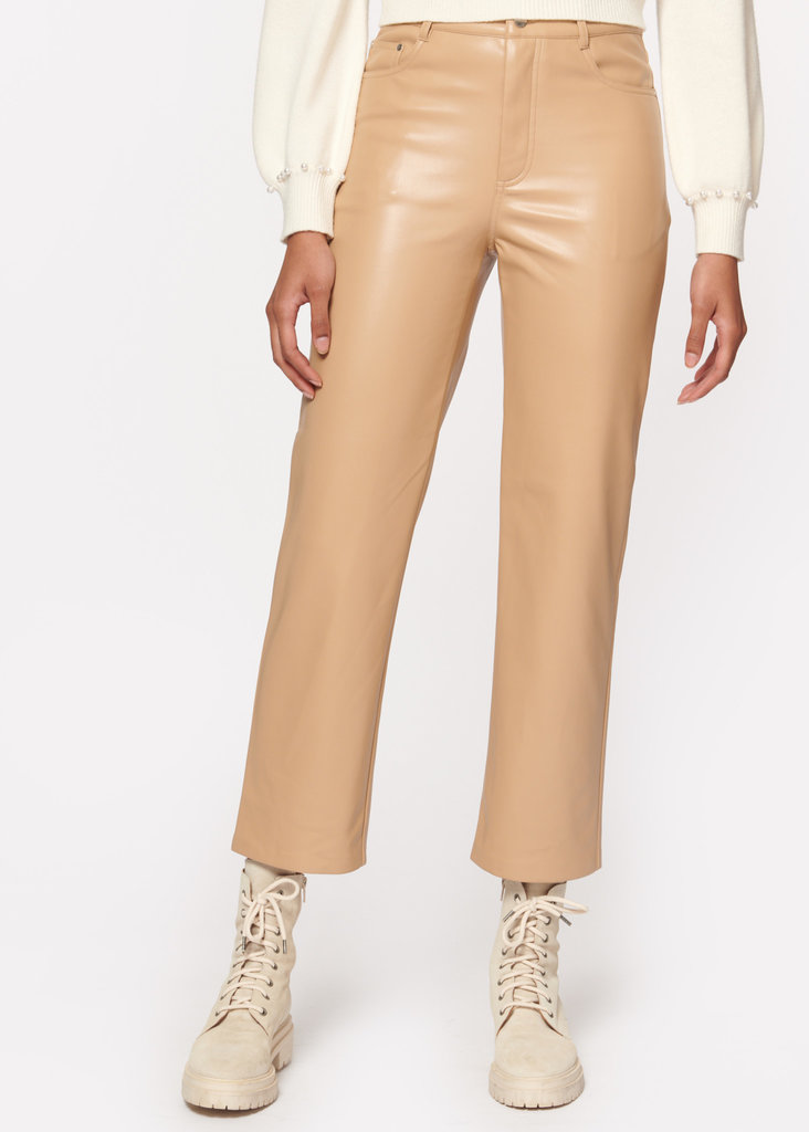 CAMI NYC Hanie Vegan Leather Pant Soy F22