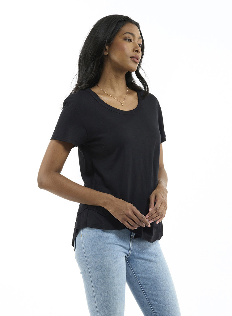 CHRLDR Ava Mock Layer T-Shirt Black S23
