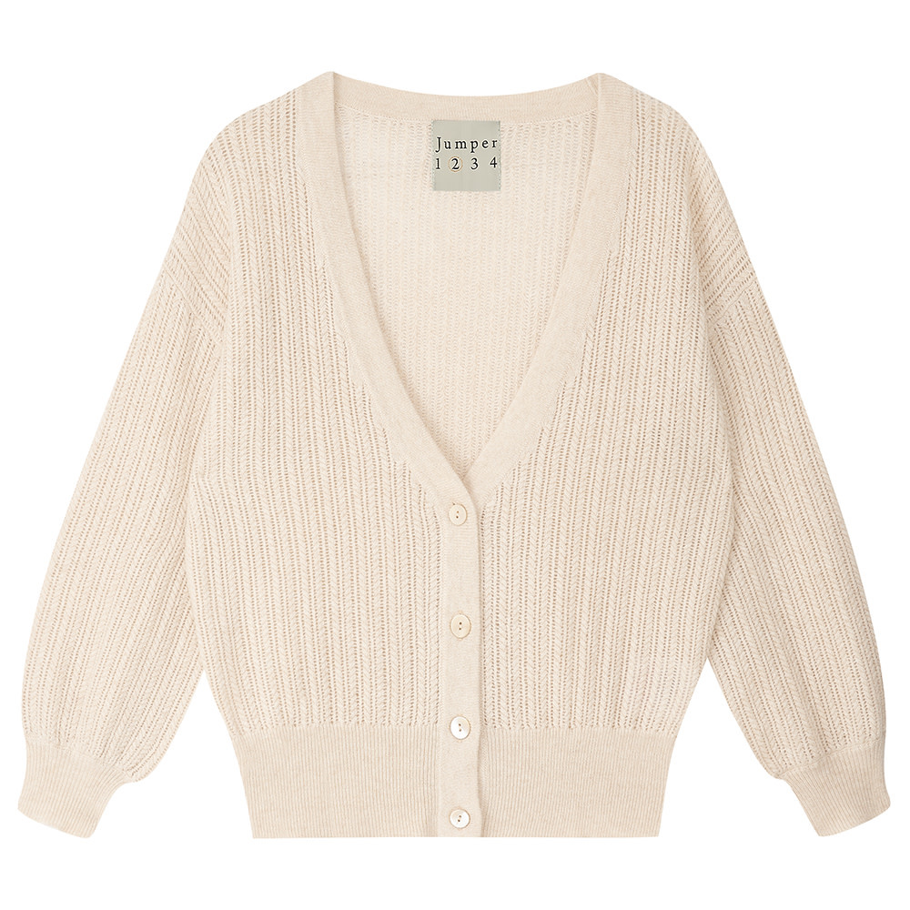 Dress up or down with Jumper 1234 Open Cardigan in Oatmeal - I Am More  Scarsdale